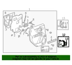 Pull Handle - GM (85717508) - view 12