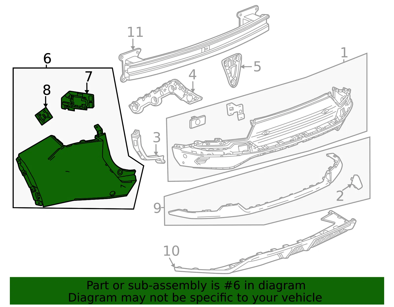 Fascia - GM (85719320) - view 2