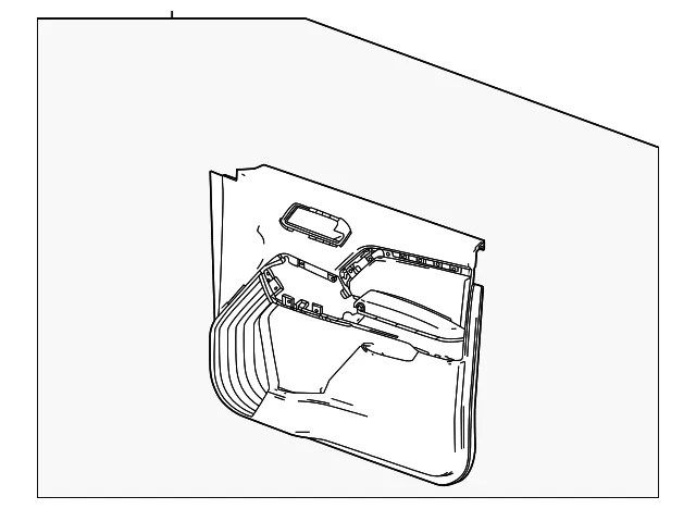 Door Trim Panel - GM (85720155)