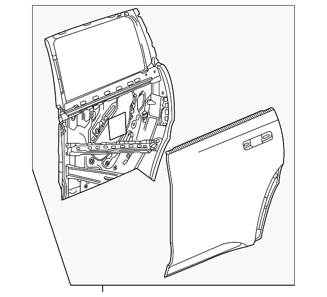 Door Shell - GM (85741348)