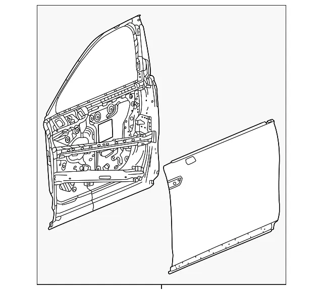 Door Shell - GM (85746563)