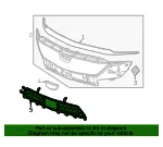 Lower Grille - GM (85750076) - view 7