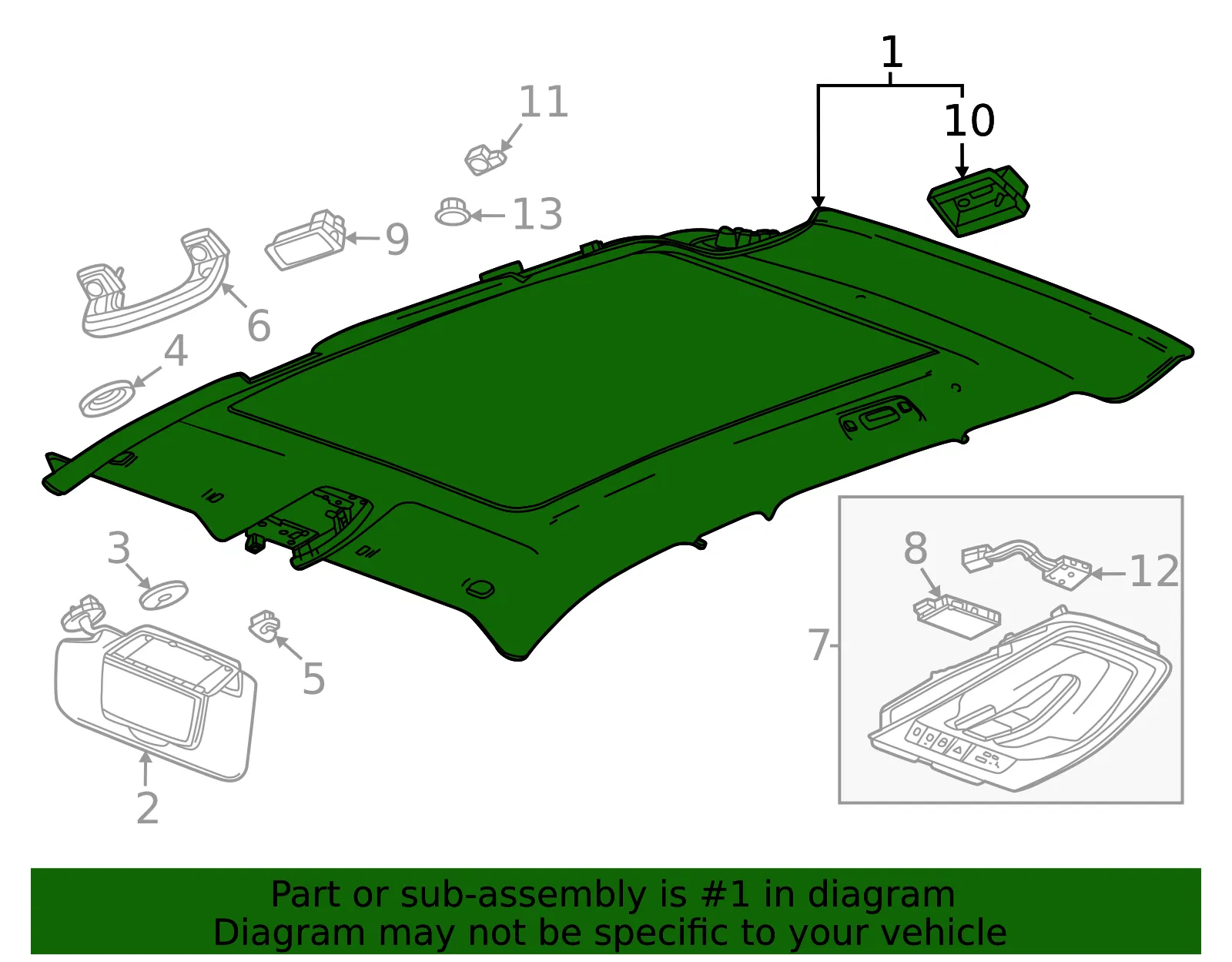 Headliner - GM (85750901) - view 2