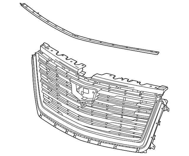 Grille Assembly - GM (85755780)
