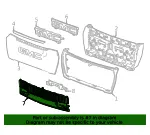 Front Grille - GM (85759053) - view 4