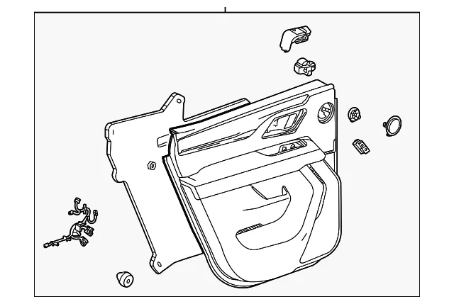 Door Trim Panel - GM (85774856) - view 6
