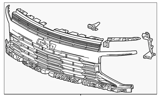 Grille Assembly - GM (85775020)