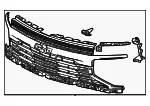 Grille Assembly - GM (85775020) - view 3