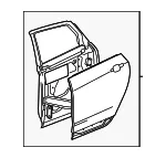 Door Shell - GM (85775169) - view 3