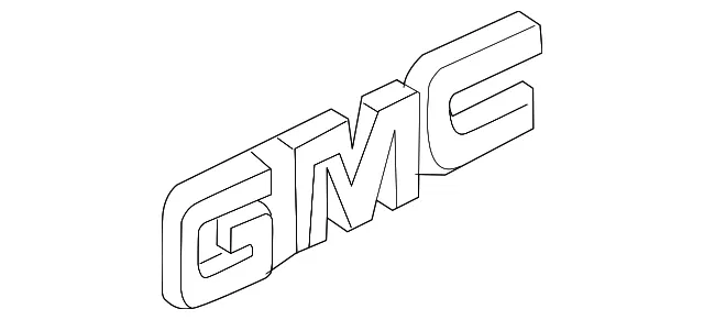 Front Emblem - GM (85779883) - view 3