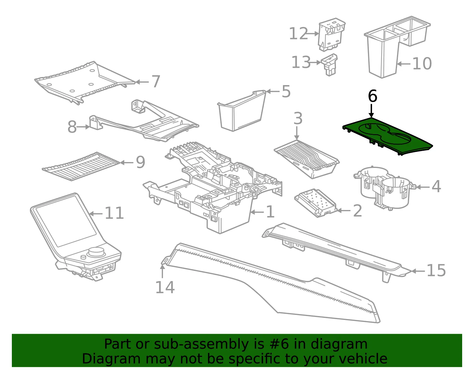 Front Applique - GM (85783010) - view 4