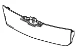Upper Grille - GM (85802037) - view 3