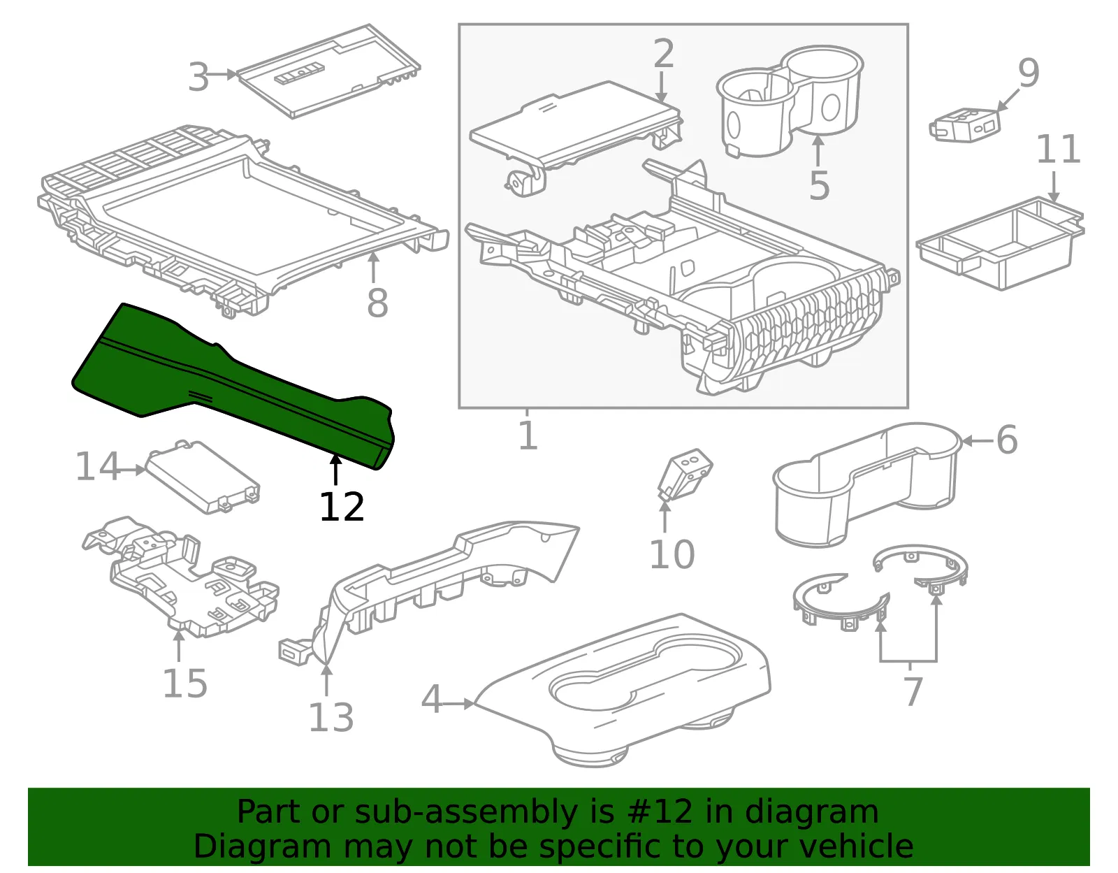 Front Applique - GM (85802376) - view 2