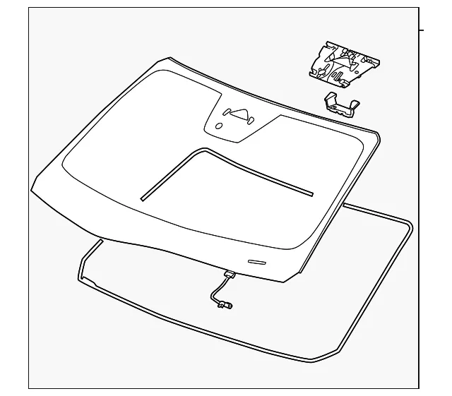 Windshield - GM (85819750)