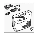 Door Trim Panel - GM (85824805) - view 3