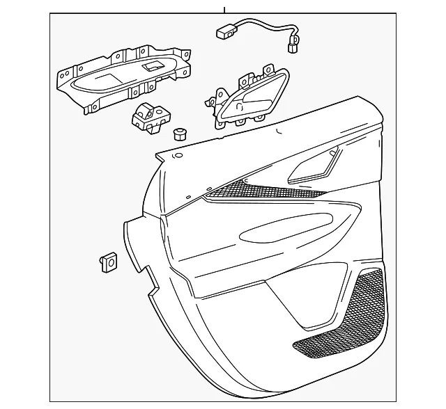 Door Trim Panel - GM (85824839)