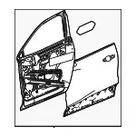 Door Shell - GM (85825747) - view 3