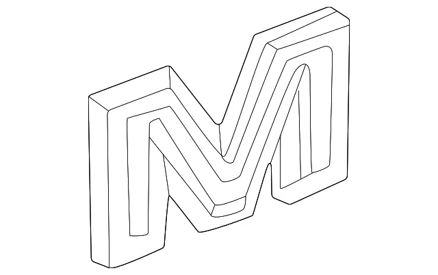 Front Emblem - GM (85825813)