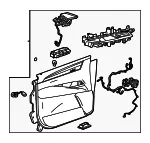 Door Trim Panel - GM (85834387) - view 3