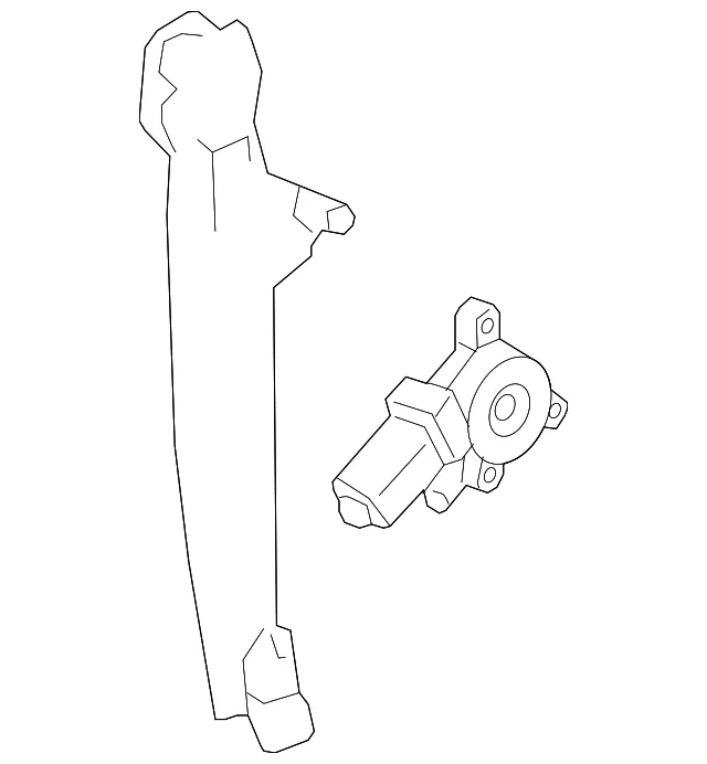 Window Regulator - GM (85838015) - view 2