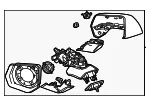 Mirror Assembly - GM (85840924) - view 10