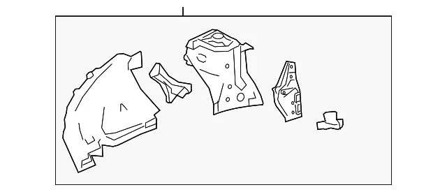 Apron Assembly - GM (85841371) - view 2