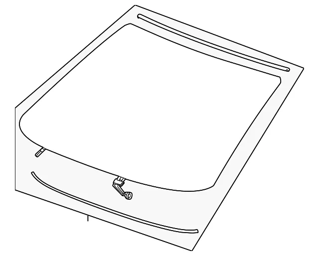 Windshield - GM (85856489) - view 2
