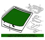 Windshield - GM (85856489) - view 6