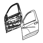 Door - GM (85873588) - view 6