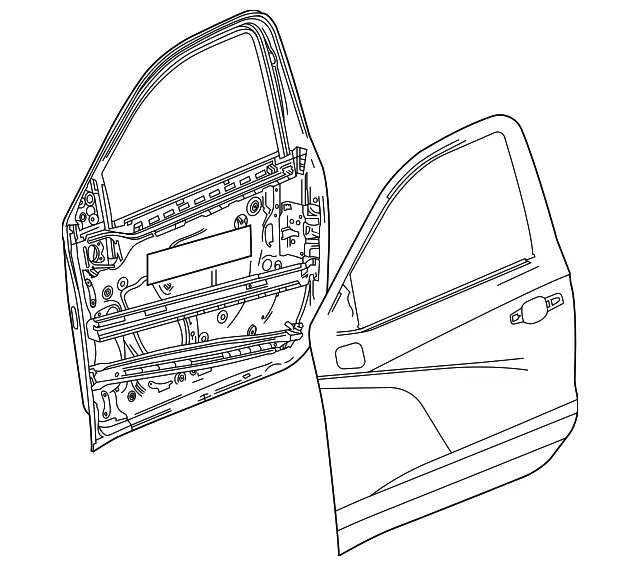 Door - GM (85873589) - view 2