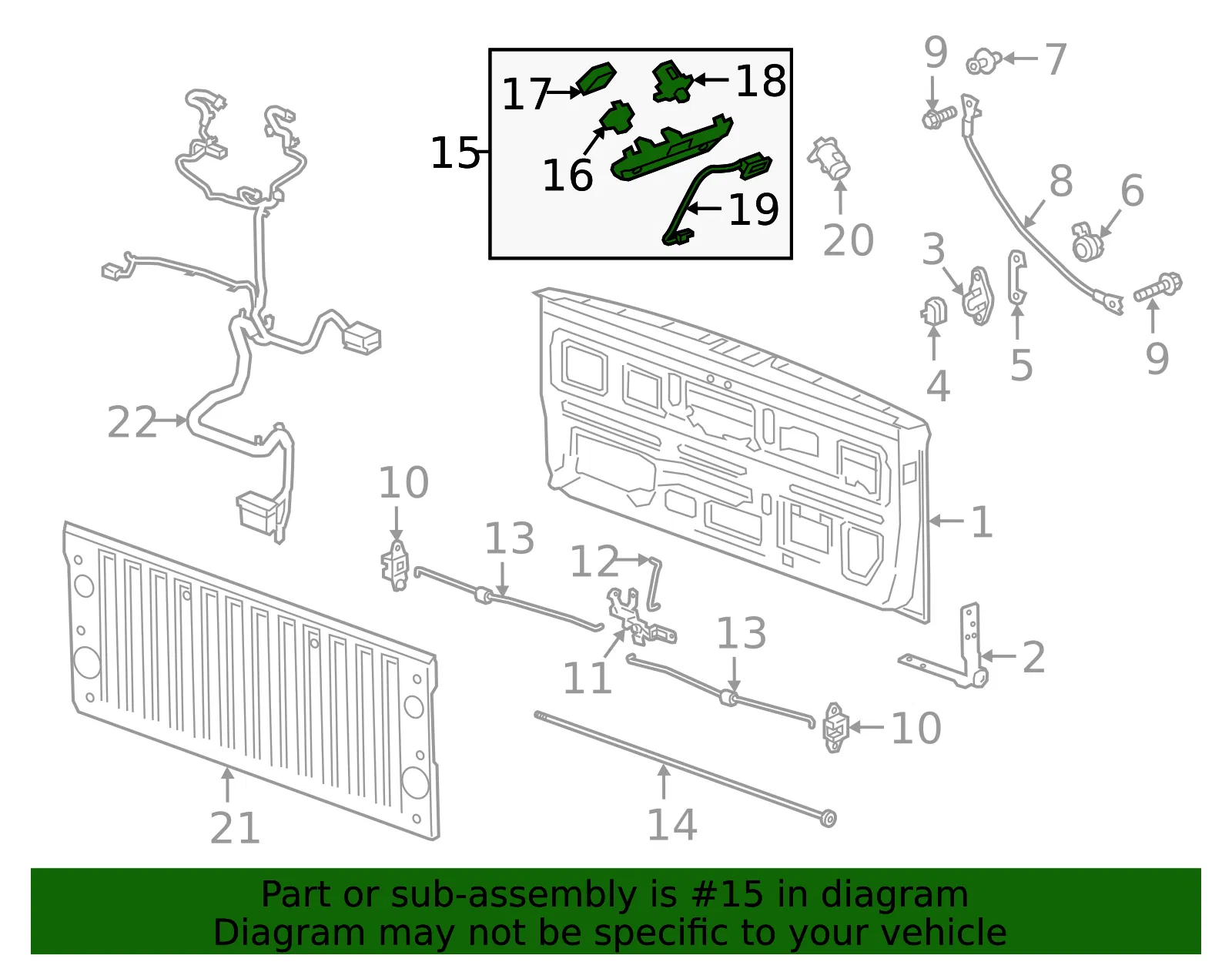 Handle - GM (85877398) - view 2