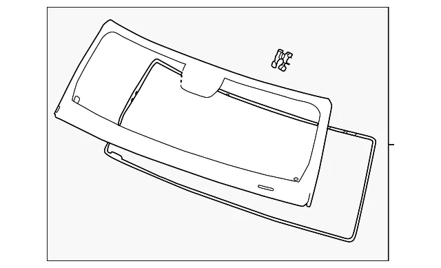 Windshield - GM (86275138)