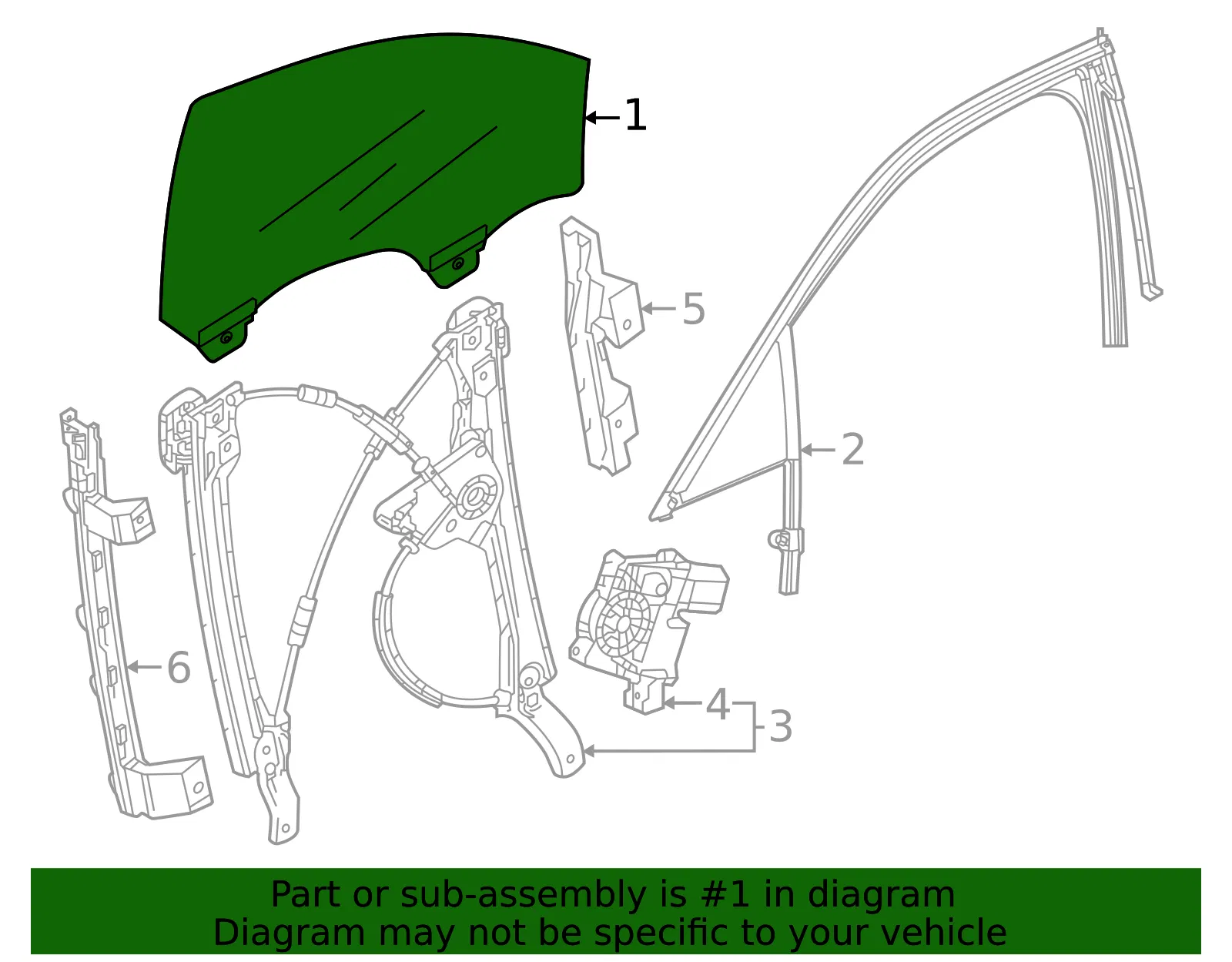 Front Window - GM (86275381) - view 3