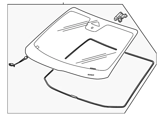Windshield - GM (86278090)