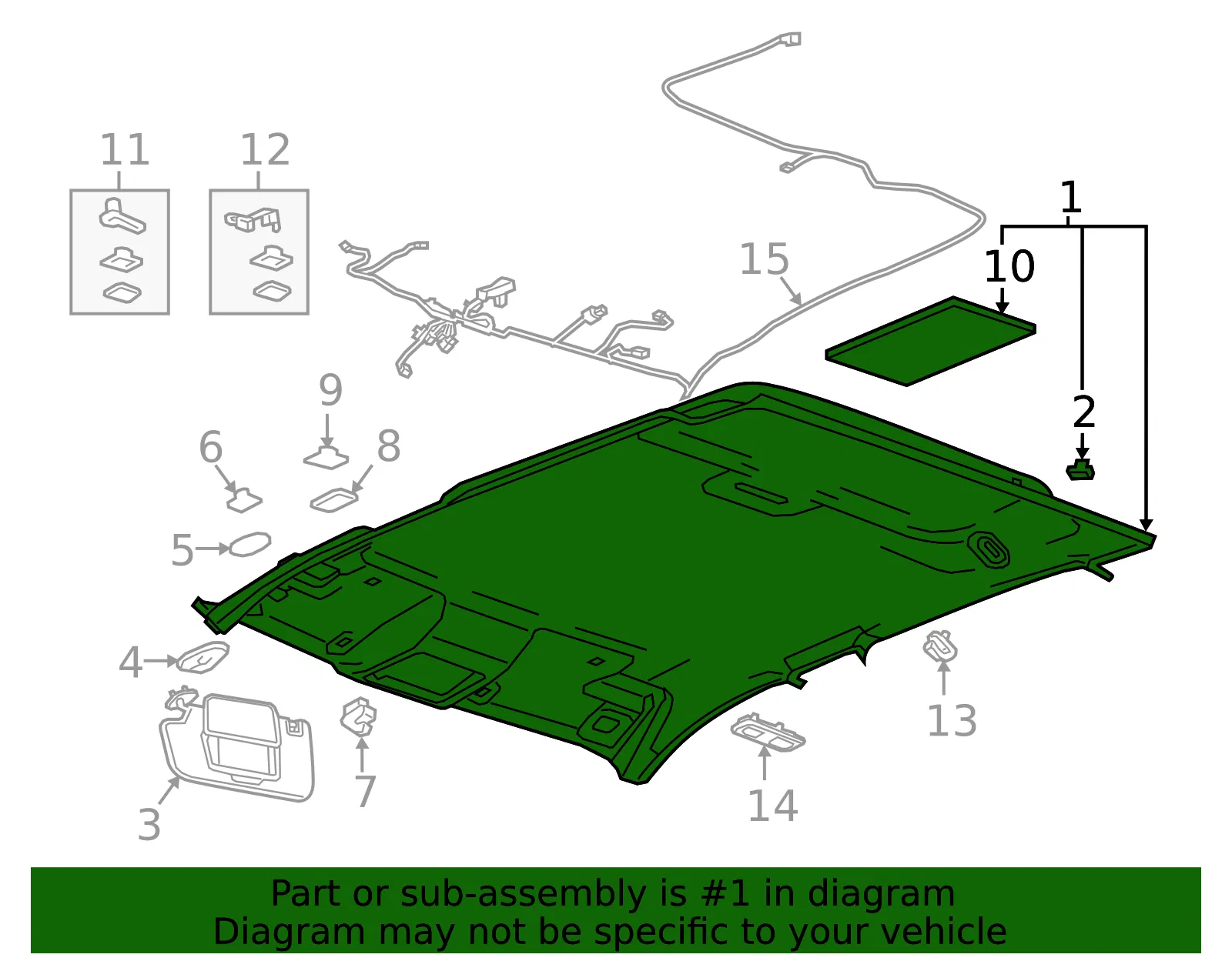 Headliner - GM (86278825) - view 2