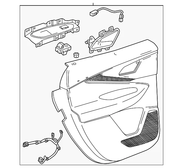 Door Trim Panel - GM (86278839)