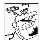 Door Trim Panel - GM (86278839) - view 3