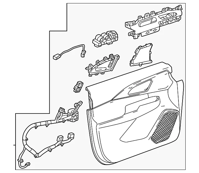 Door Trim Panel - GM (86278848)