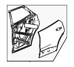 Door - GM (86305402) - view 6