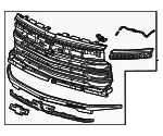 Front Grille - GM (86315569) - view 3