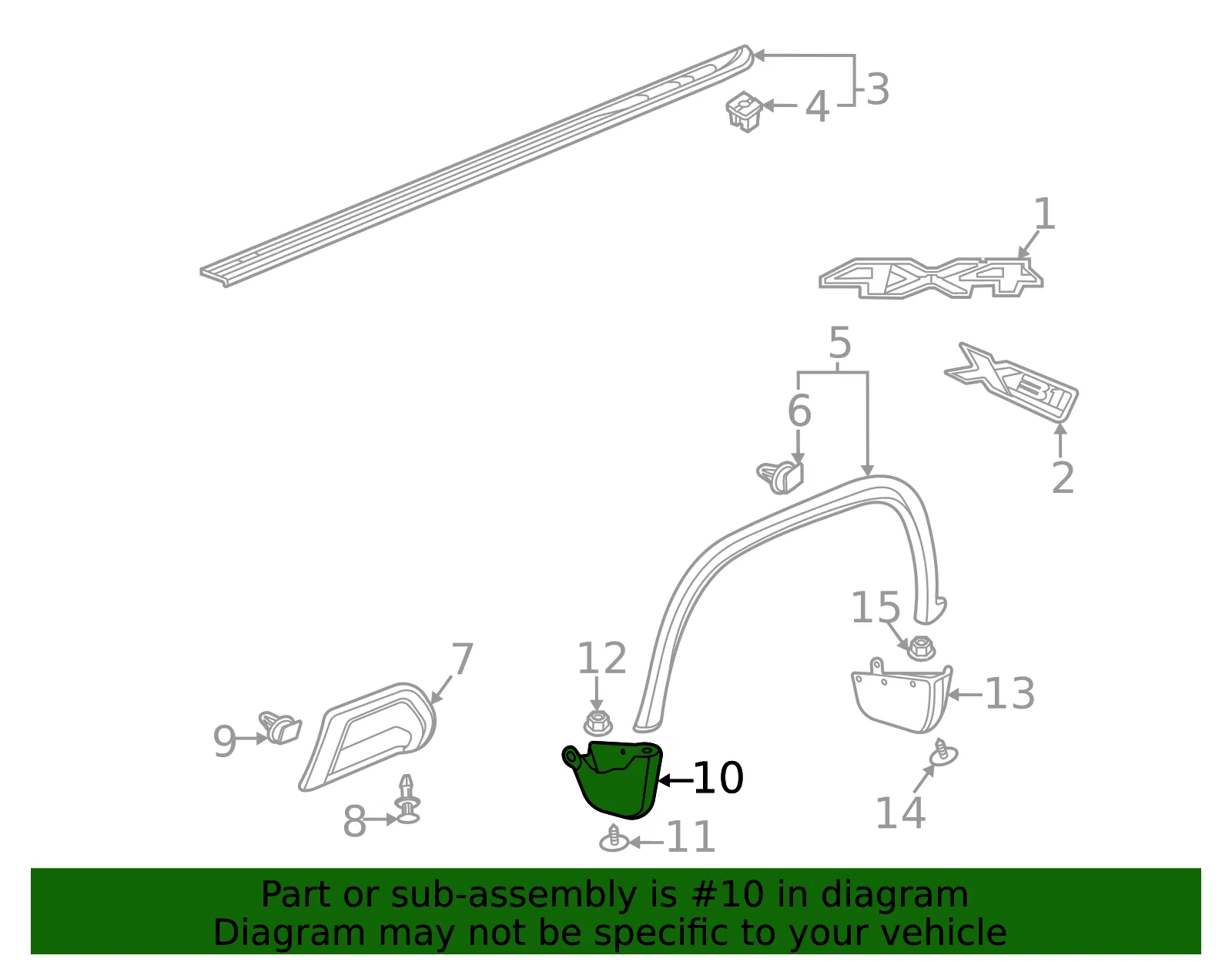 Front Deflector - GM (86323521) - view 6
