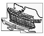 Grille - GM (86347398) - view 3
