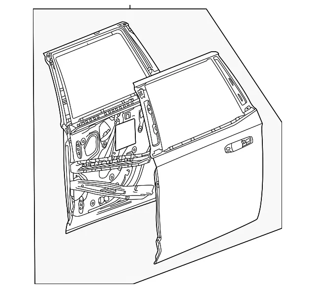 Door - GM (86403247) - view 2