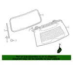 Window Latch - GM (86507563) - view 11