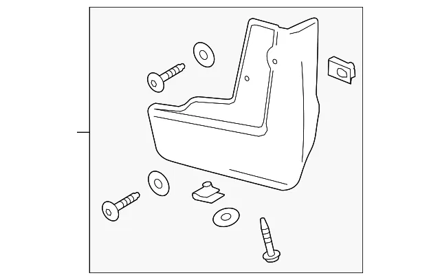 Splash Guards, Front - GM (86511780) - view 4