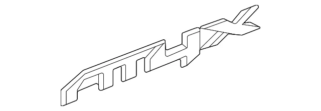 Nameplate - GM (86516012) - view 2