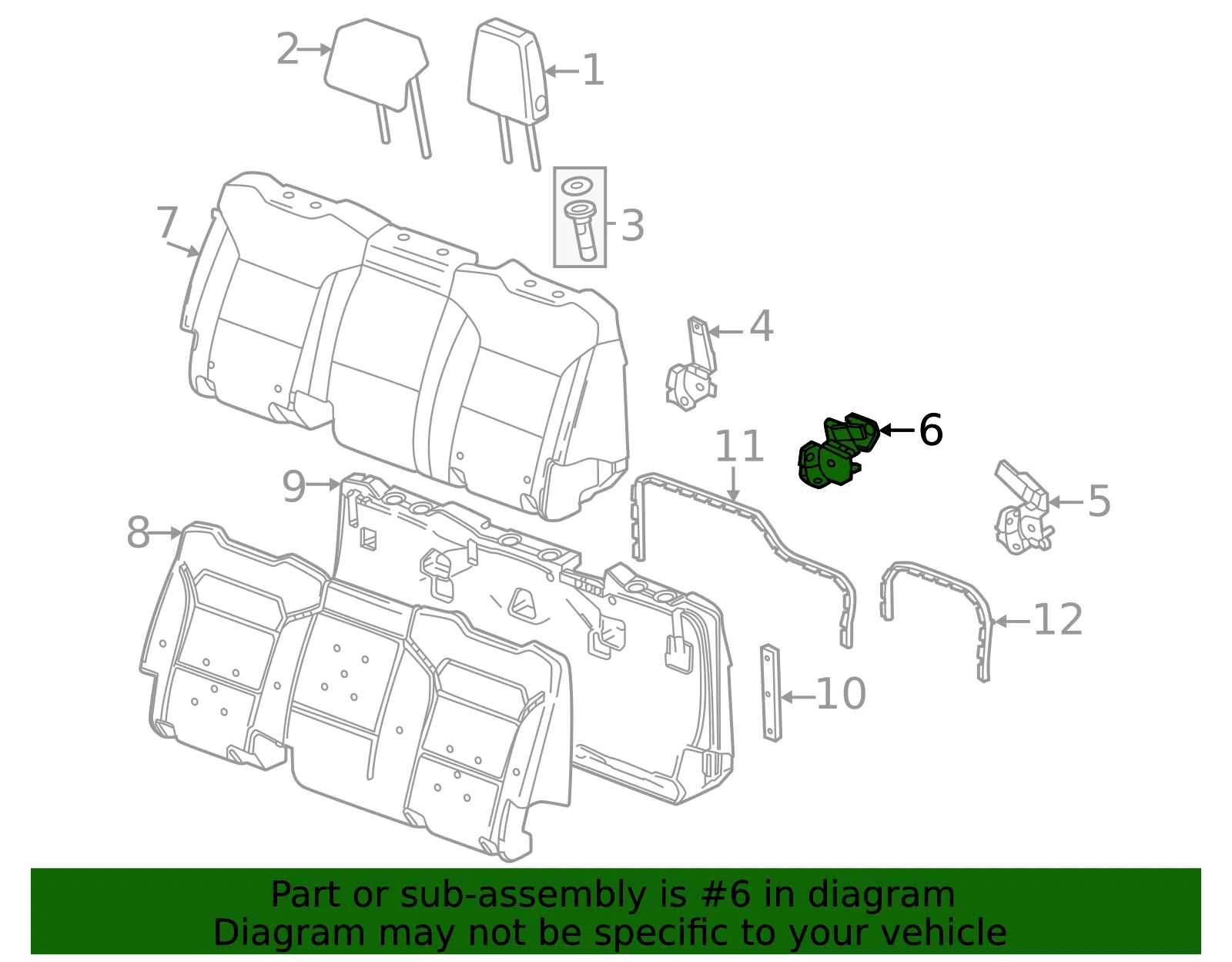 Latch - GM (86516161) - view 3