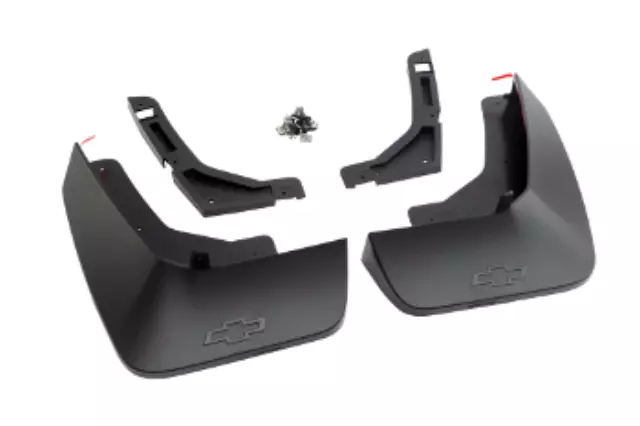 Splash Guards, Rear With Bow-Tie Logo - GM (86517284)
