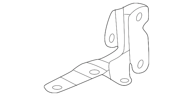Front Hinge - GM (86518937) - view 2