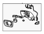 Driver Side Door Mirror - GM (86523313) - view 6